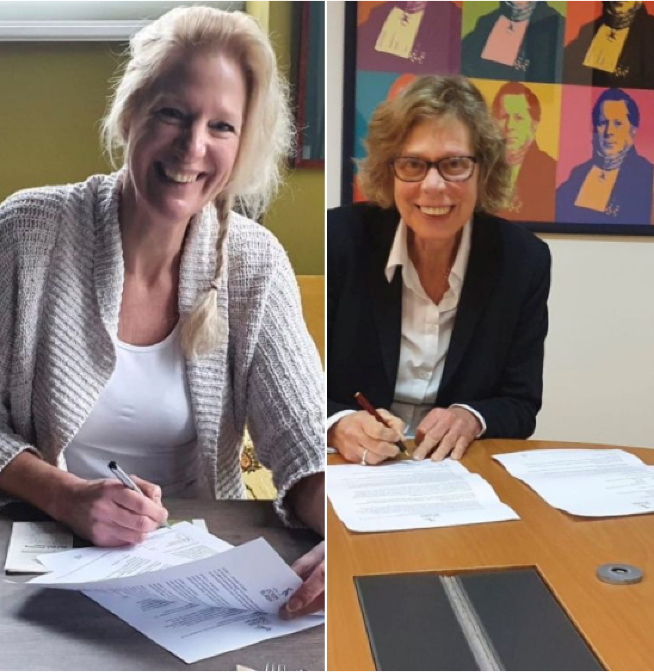 Samenwerking Villa Ockenburg Schroeder 2022 ondertekening
